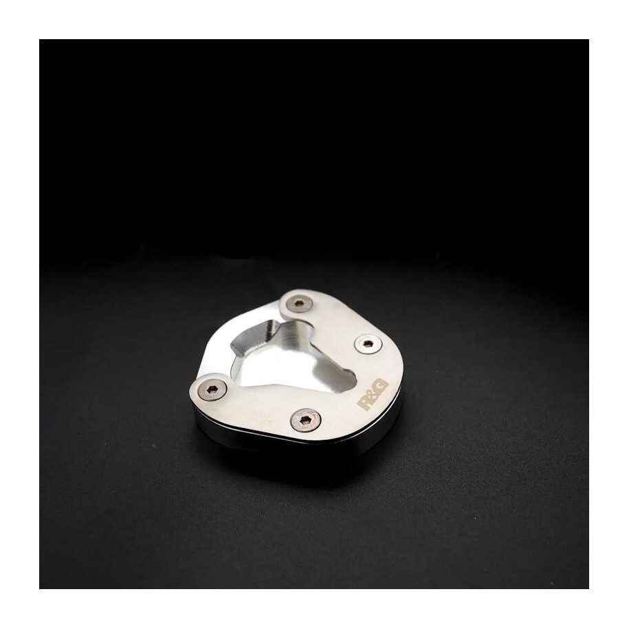 Patin de béquille R&G RACING - argent BMW S1000XR