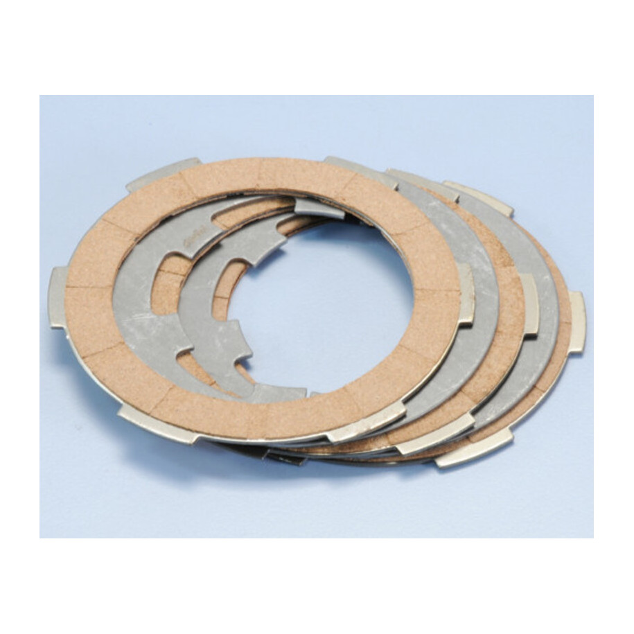 Kit disques garnis + lisses d'embrayage POLINI