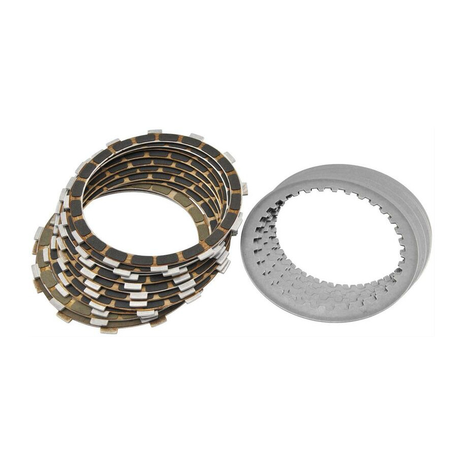 Kit disques garnis + lisses d'embrayage BARNETT