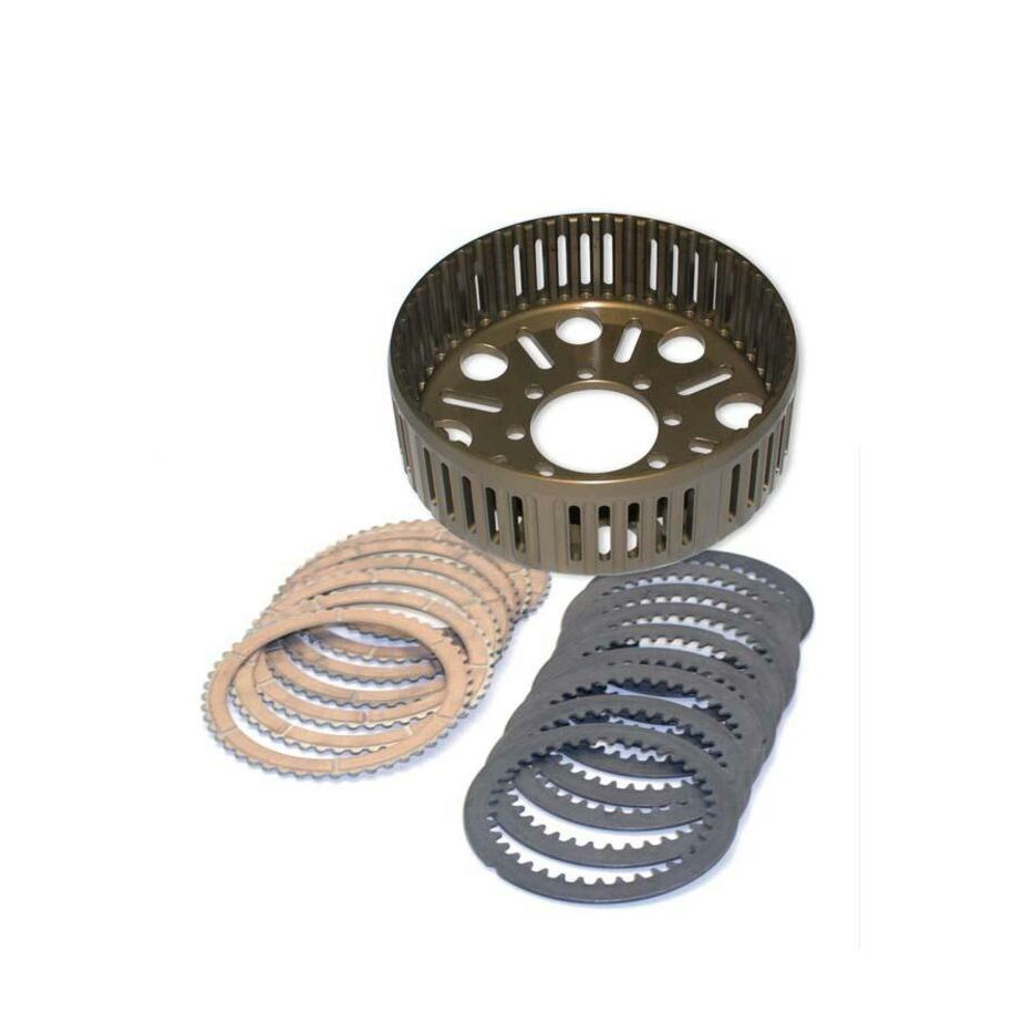 Kit disques garnis + lisses d'embrayage NEWFREN Pro Race