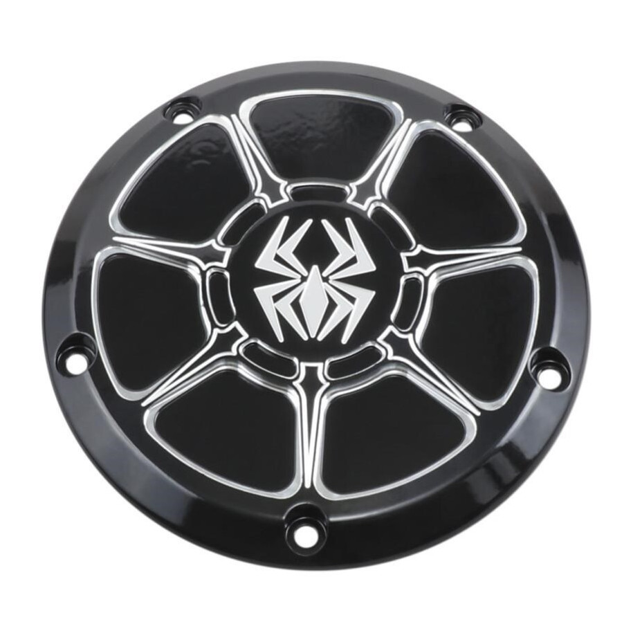Carter d'embrayage REKLUSE Derby noir brillant - Harley Davidson