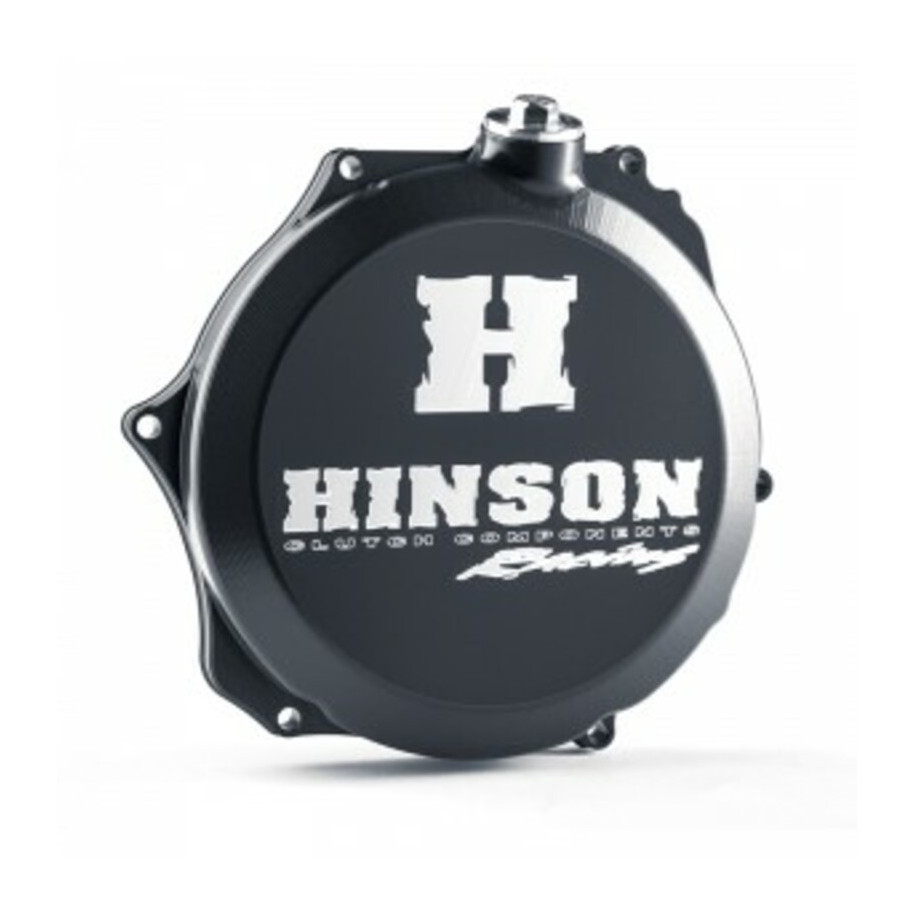 Couvercle de carter d'embrayage HINSON aluminium noir Honda CRF250R