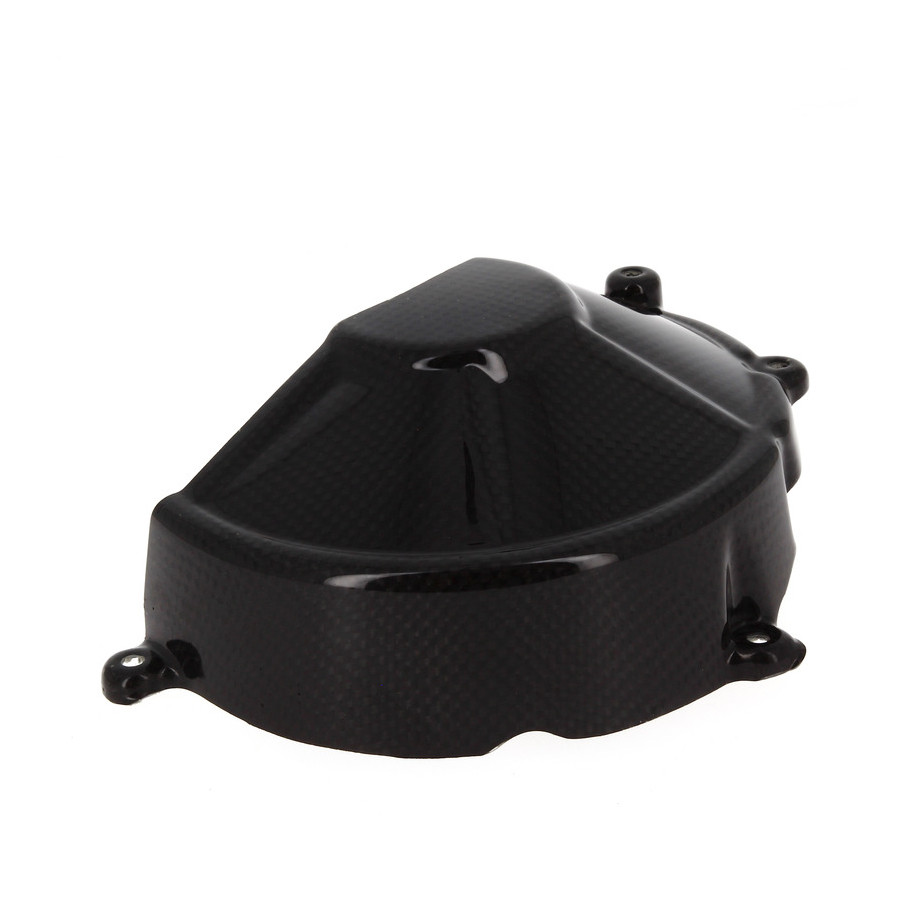 Couvercle de carter d'embrayage LIGHTECH carbone brillant