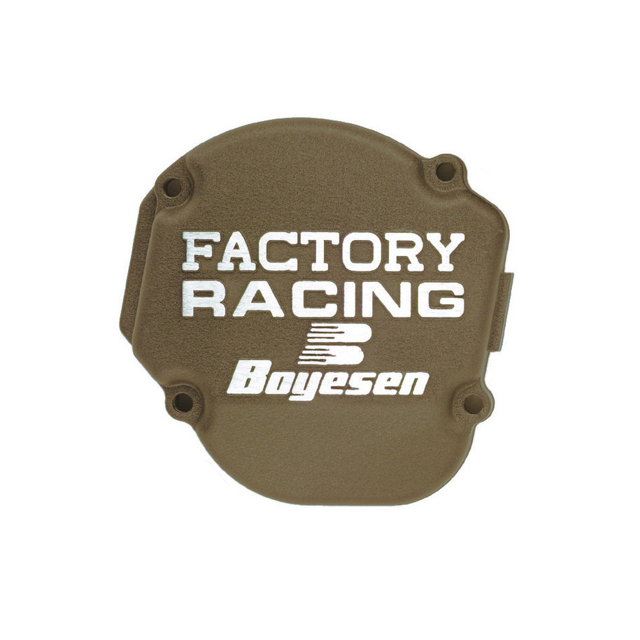 Couvercle de carter d'embrayage BOYESEN Factory Racing magnésium Kawasaki KX450