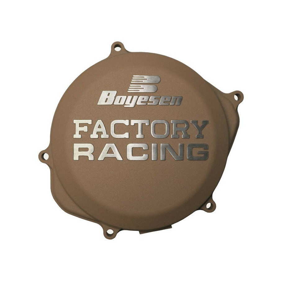 Couvercle de carter d'embrayage BOYESEN Factory Racing magnésium Kawasaki KX450F