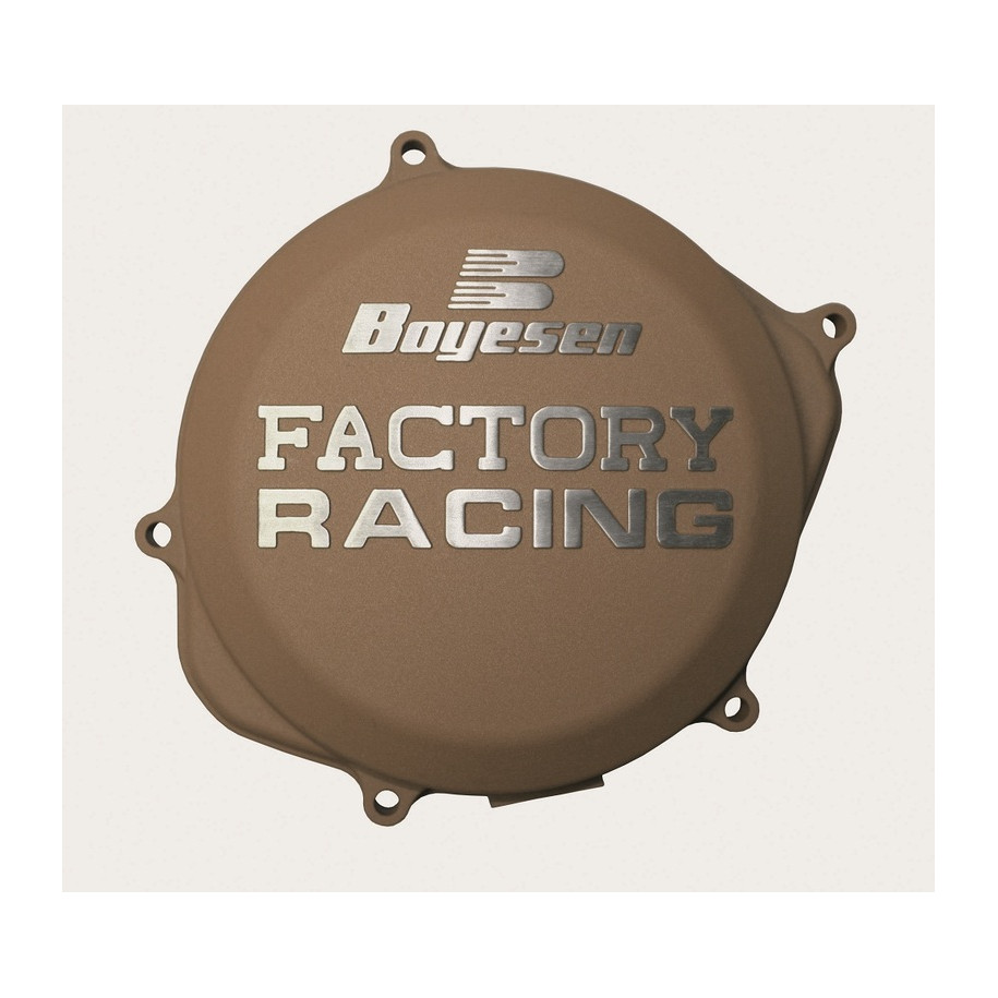 Couvercle de carter d'embrayage BOYESEN Factory Racing magnésium Kawasaki KX450F
