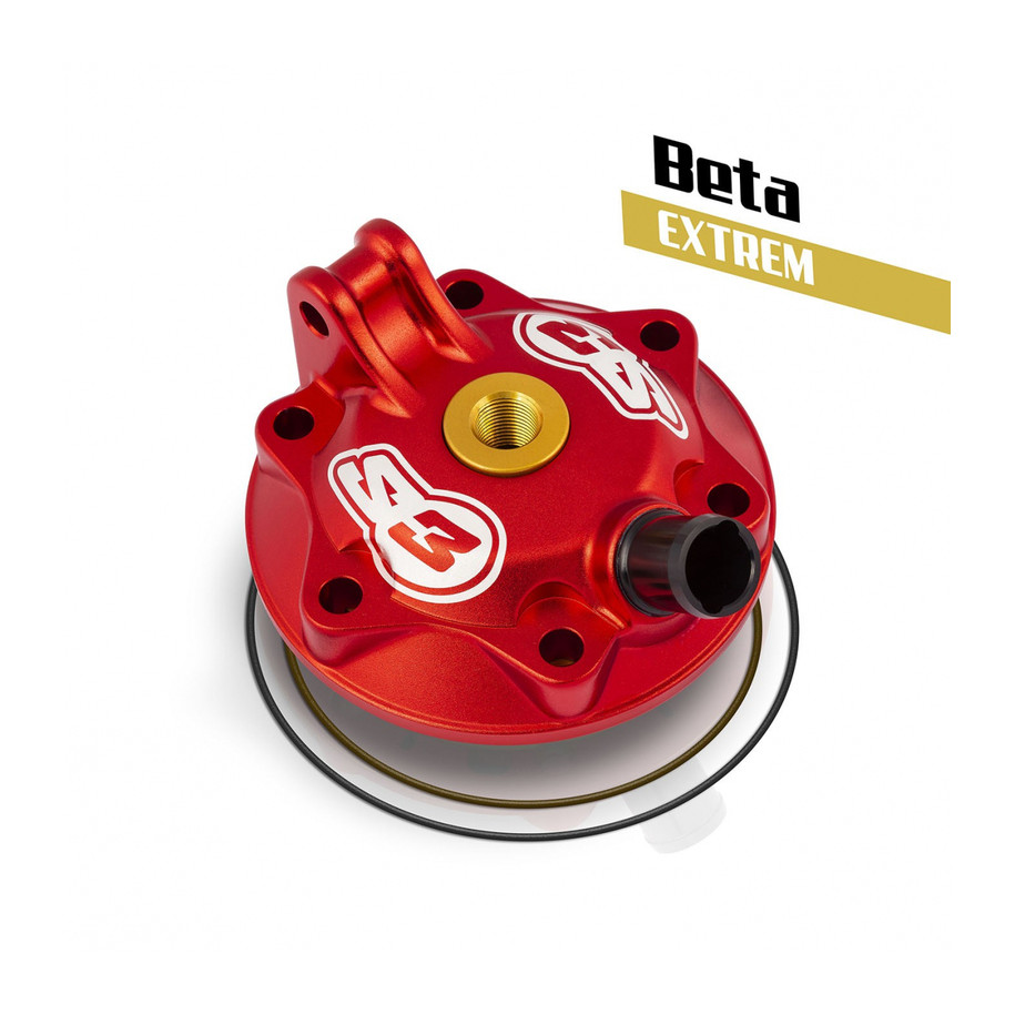 Kit culasse et insert S3 Extreme Enduro basse compression - rouge Beta RR300