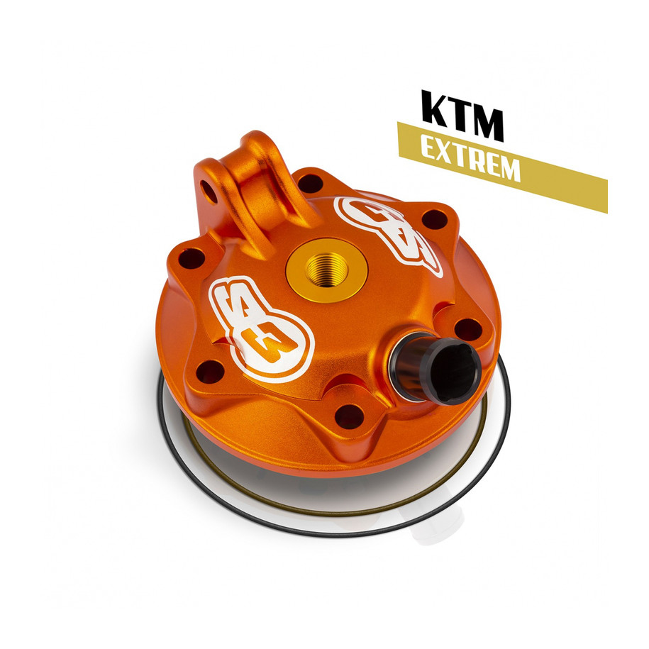 Kit culasse et insert S3 Extreme Enduro basse compression orange KTM