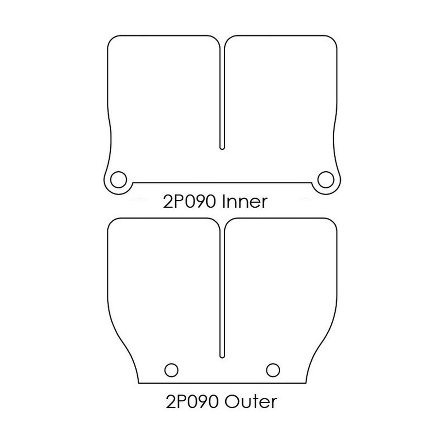 LAMELLES DE RECHANGE POUR BOITE A CLAPETS V-FORCE2