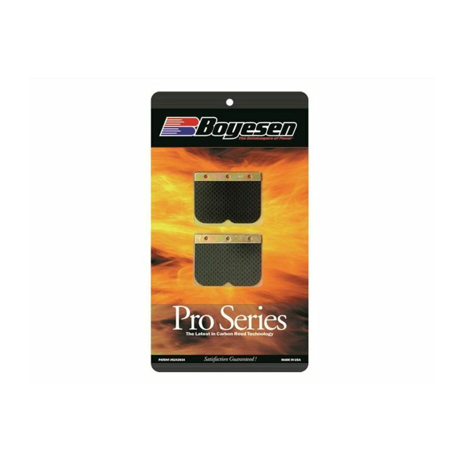 Clapets carbone de rechange pour boite à clapets Boyesen Honda CR500